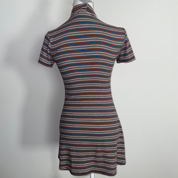 Le Lis Women Orange Casual Dress Stretch Turtleneck Dress SZ S - Picture 2 of 8